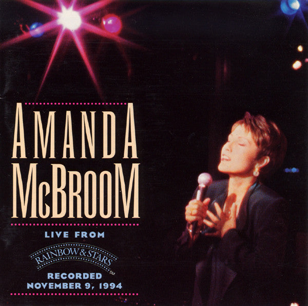 MCBROOM, AMANDA - LIVE FROM RAINBOW & STARS