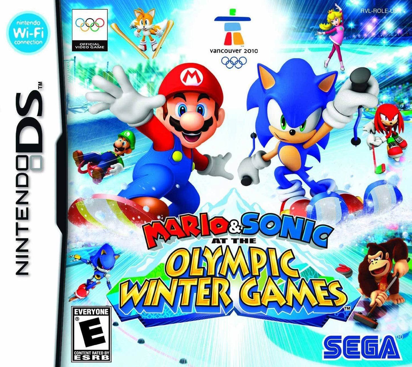 MARIO & SONIC AT THE OLYMPIC WINTER GAME - DS