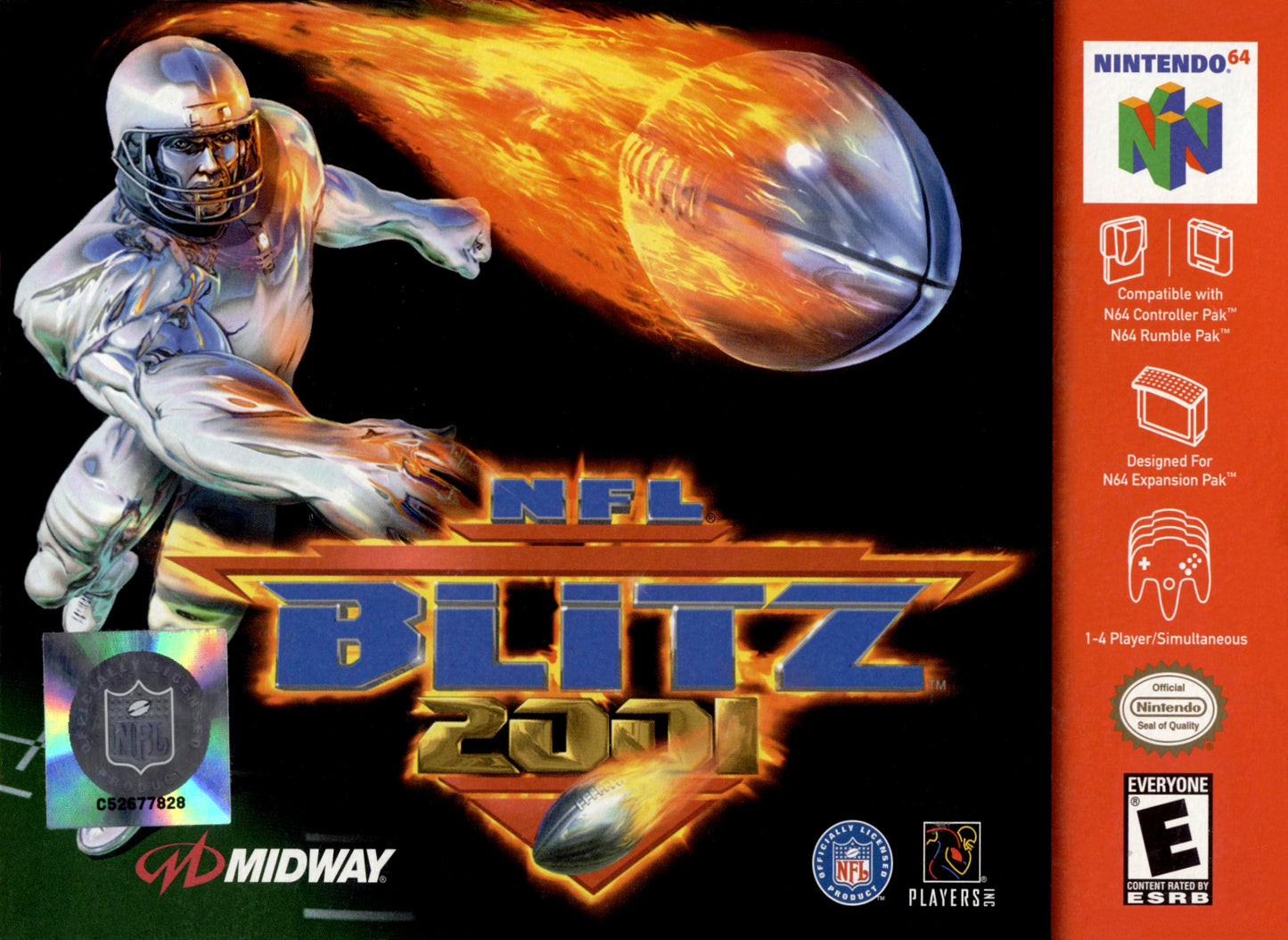 NFL BLITZ 2001 - PS1
