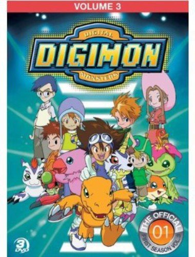 DIGIMON - DVD-OFFICIAL FIRST SEASON, VOL. 3