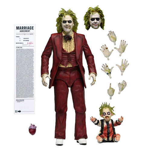 BEETLEJUICE (RED TUXEDO) - NECA