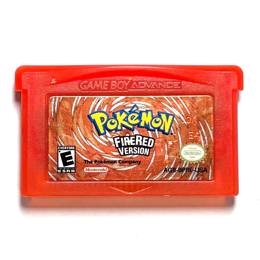 POKEMON: FIRERED VERSION - GBA - CARTRIDGE ONLY