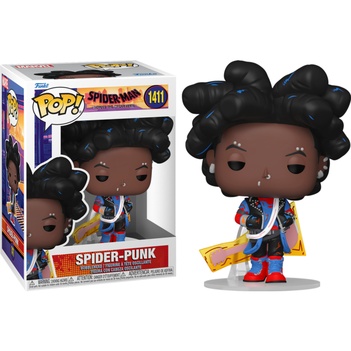 SPIDER-MAN: ACROSS THE SPIDER-VERSE: SPIDER-PUNK #1411 - FUNKO POP!