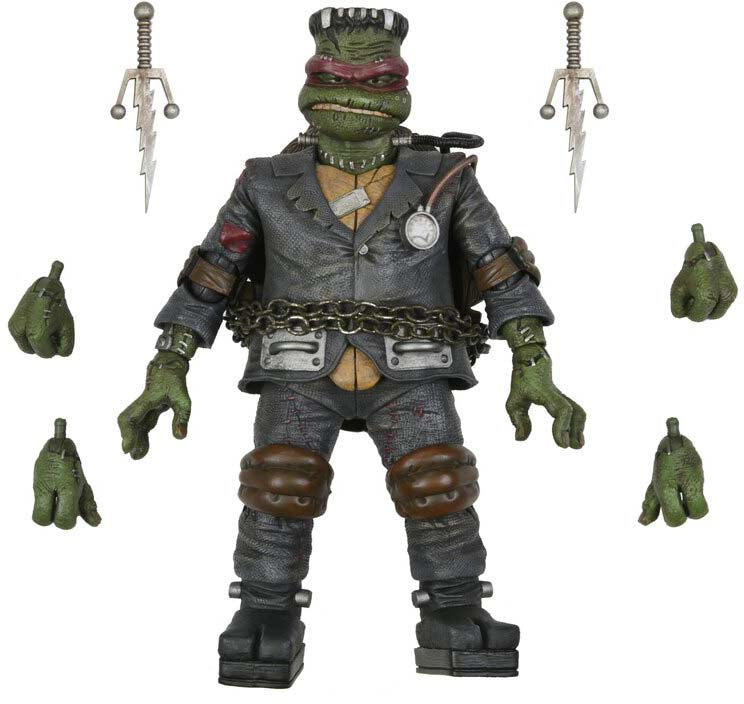 TMNT X MONSTERS: RAPHAEL AS FRANKENSTEIN - NECA-2021-UNIVERSAL MONSTERS