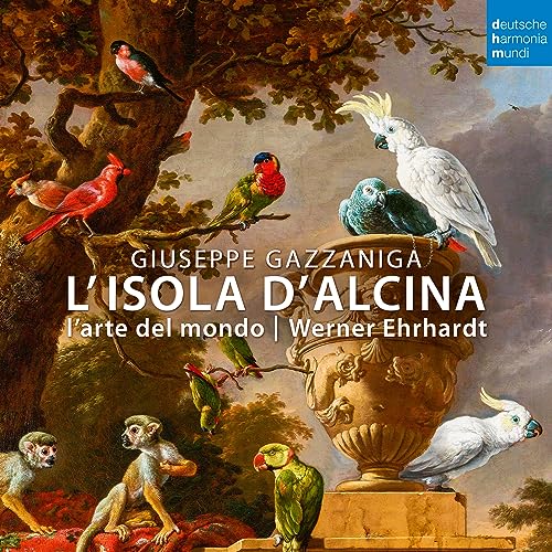 L'ARTE DEL MONDO - GIUSEPPE GAZZANIGA: L'ISOLA D'ALCINA (CD)
