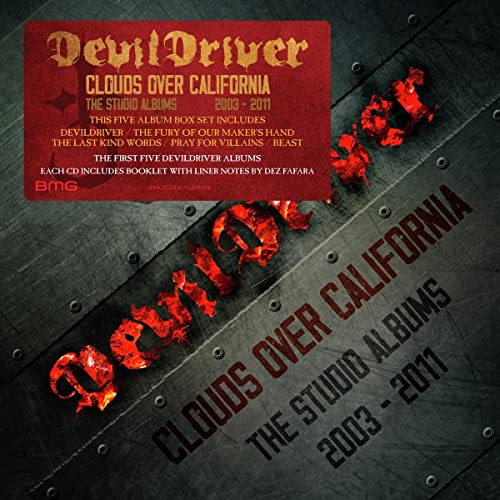 DEVILDRIVER - CLOUDS OVER CALIFORNIA: THE STUDIO ALBUMS 2003 2011 (CD)