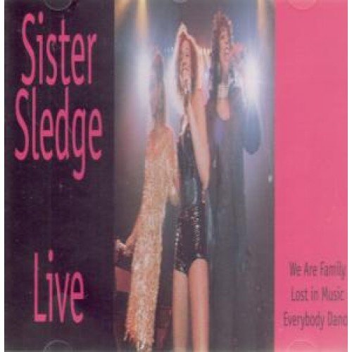 SISTER SLEDGE - LIVE CD - MASTERTONE 1995 10 TRACK (AB3032)