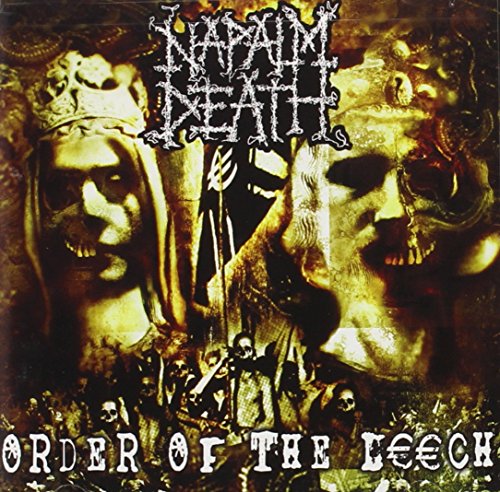 NAPALM DEATH - ORDER OF THE LEECH (BLACK & GOLD COVER)