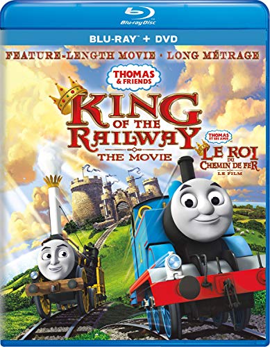 THOMAS & FRIENDS - BLU-KING OF THE RAILWAY-INC. DVD COPY