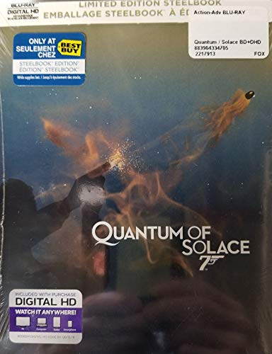 QUANTUM OF SOLACE (JAMES BOND) - BLU-STEELBOOK