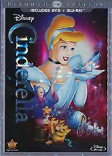 CINDERELLA (ANIMATED) - BLU-1950-DISNEY-DIAMOND ED. (DVD CASE)