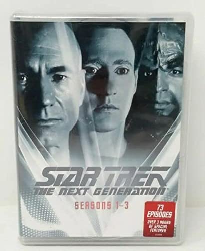 STAR TREK: THE NEXT GENERATION - DVD-SEASONS 1-3