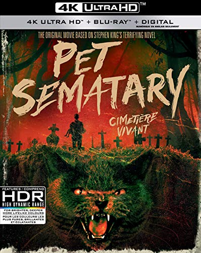 PET SEMATARY - BLU-4K-1989-DALE MIDKIFF-STEELBOOK