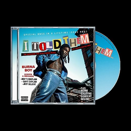 BURNA BOY - I TOLD THEM... (CD)