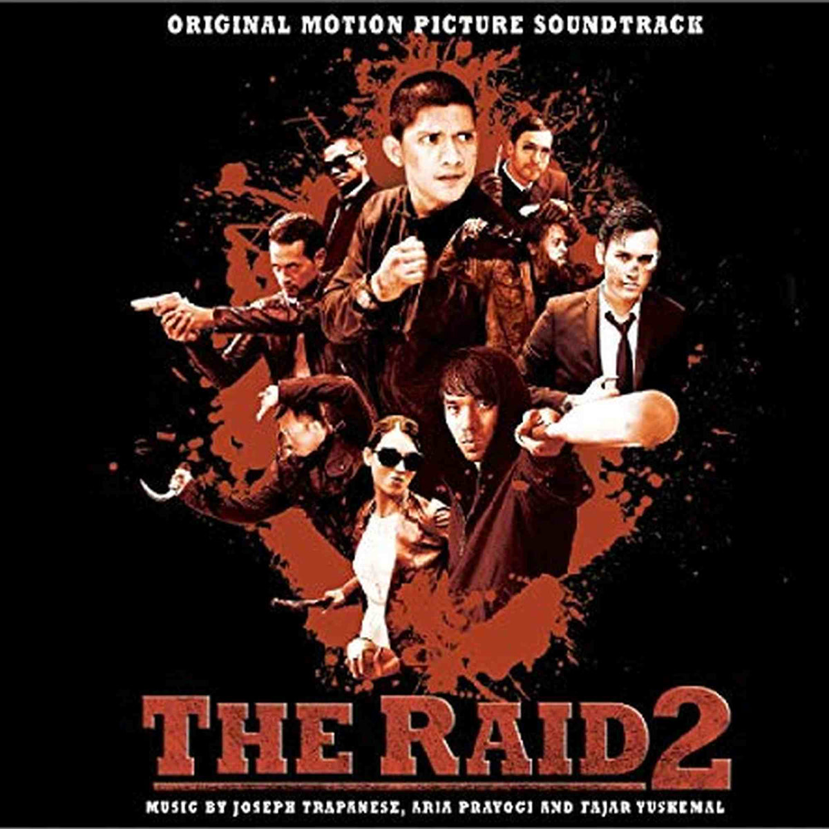JOSEPH TRAPANESE, ARIA PRAYOGI AND FAJAR YUSKEMAL - THE RAID 2 (ORIGINAL MOTION PICTURE SOUNDTRACK) (VINYL)