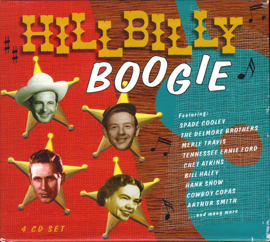 VARIOUS  - HILLBILLY BOOGIE (4CDS)