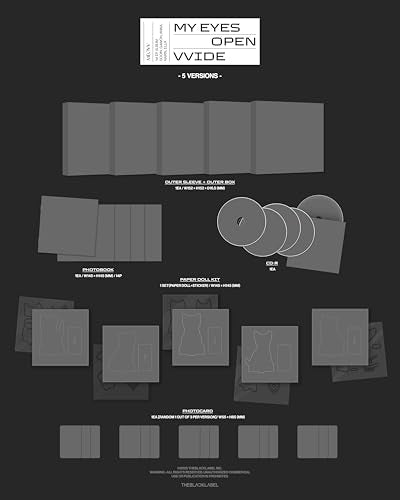 MEOVV - MEOVV 1ST EP ALBUM MY EYES OPEN VVIDE [MEOVV VER.] (CD)