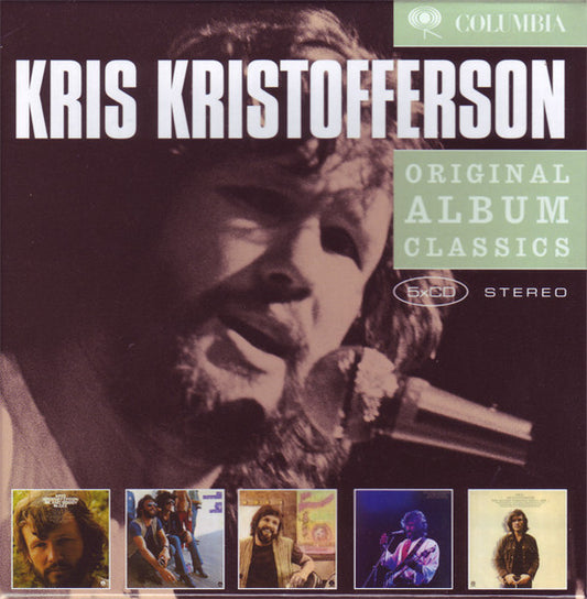 KRISTOFFERSON, KRIS  - ORIGINAL ALBUM CLASSICS (5CDS)