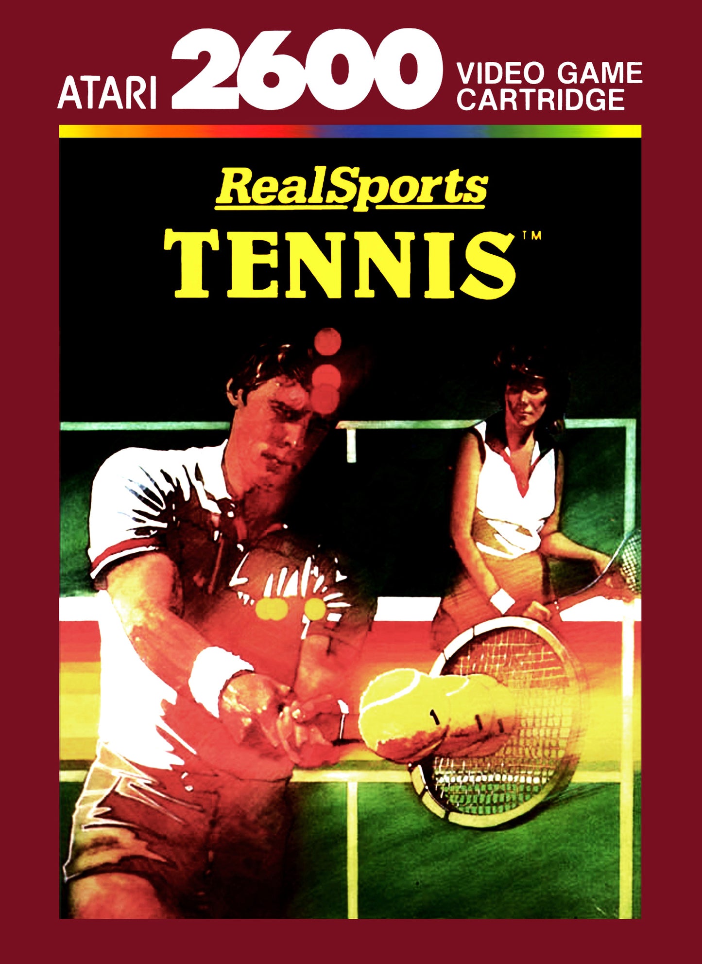 REALSPORTS TENNIS  - ATARI2600