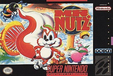 MR. NUTZ  - SNES (W/BOX & MANUAL)