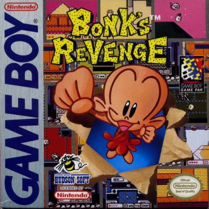 BONK'S REVENGE  - GB1  (CARTRIDGE ONLY)