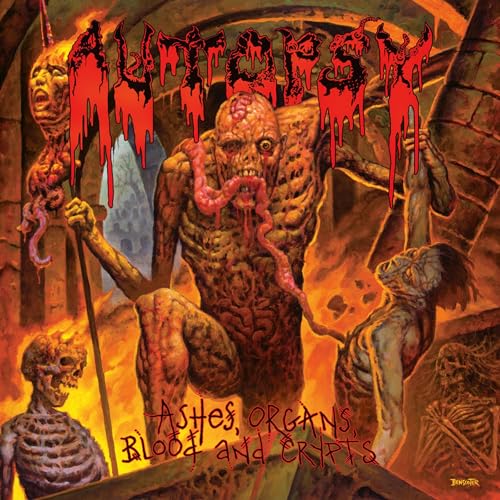 AUTOPSY - ASHES, ORGANS, BLOOD & CRYPTS ( ORANGE LP )
