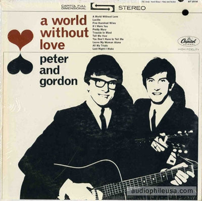 PETER & GORDON  - WORLD WITHOUT LOVE