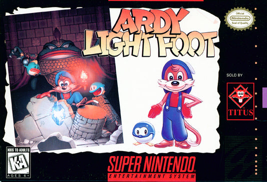 ARDY LIGHTFOOT  - SNES