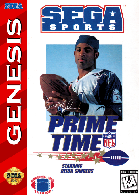 PRIME TIME NFL FOOTBALL STARRING DEON SA  - GENESIS