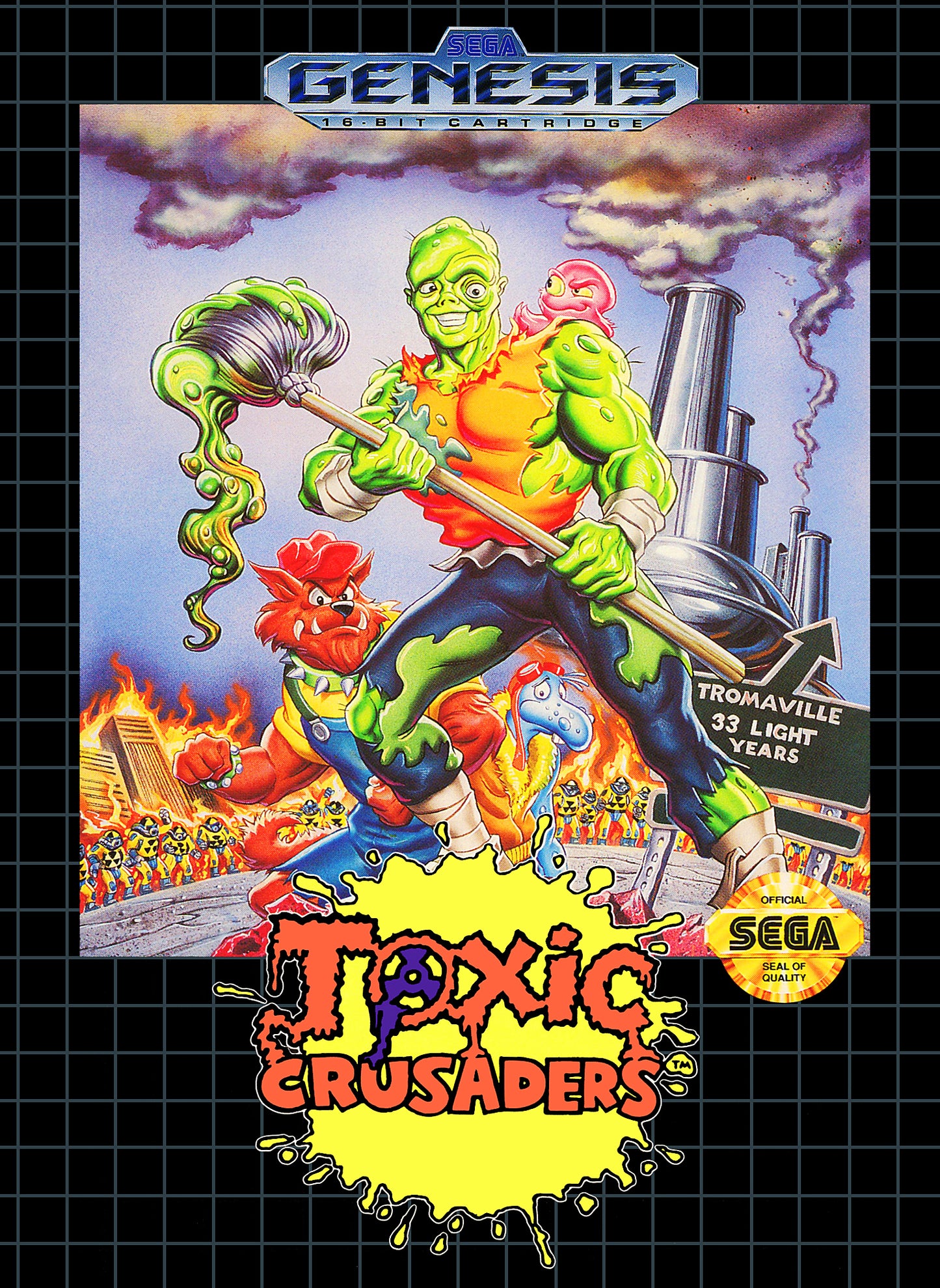 TOXIC CRUSADERS  - GENESIS