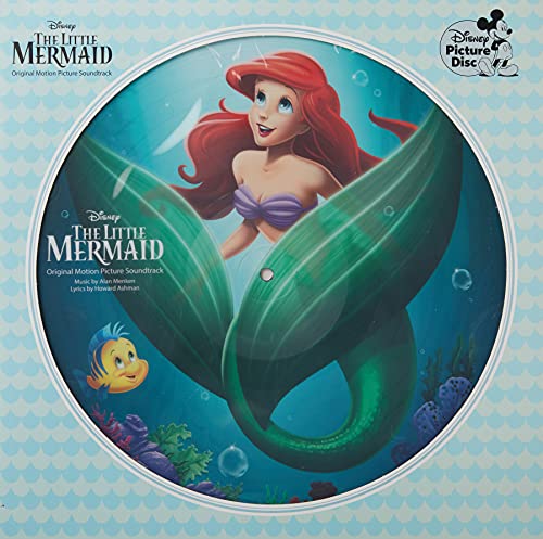 ALAN MENKEN - DISNEY'S THE LITTLE MERMAID - ORIGINAL MOTION PICTURE SOUNDTRACK [PICTURE DISC VINYL LP]