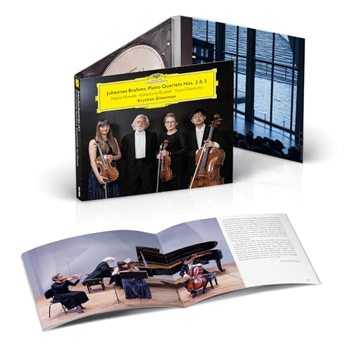 KRYSTIAN ZIMERMAN - BRAHMS: PIANO QUARTETS NOS. 2 & 3 (CD)
