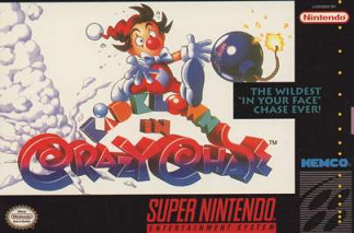 KID KLOWN IN CRAZY CHASE  - SNES