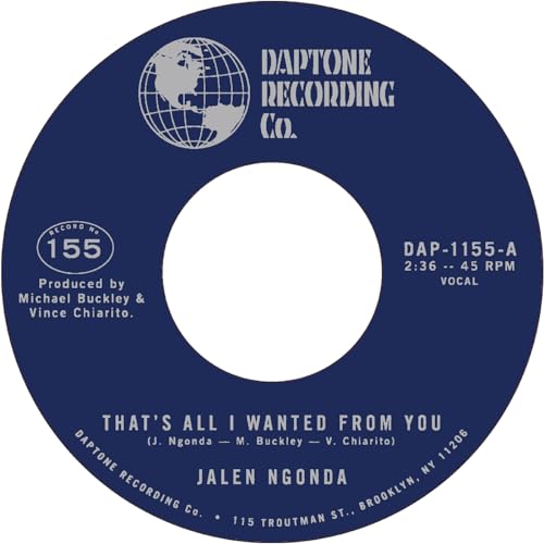 JALEN NGONDA - THAT'S ALL I WANTED FROM YOU / SO GLAD I FOUND YOU (VINYL)