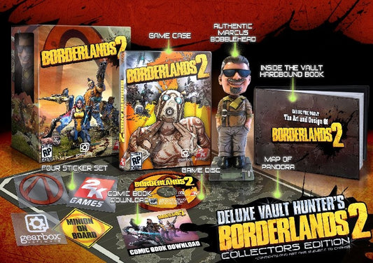 BORDERLANDS 2: DELUXE VAULT HUNTER COLLE  - PS3