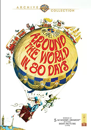 AROUND THE WORLD IN 80 DAYS  - DVD-1956-DAVID NIVEN-WARNER ARCHIVE COLL