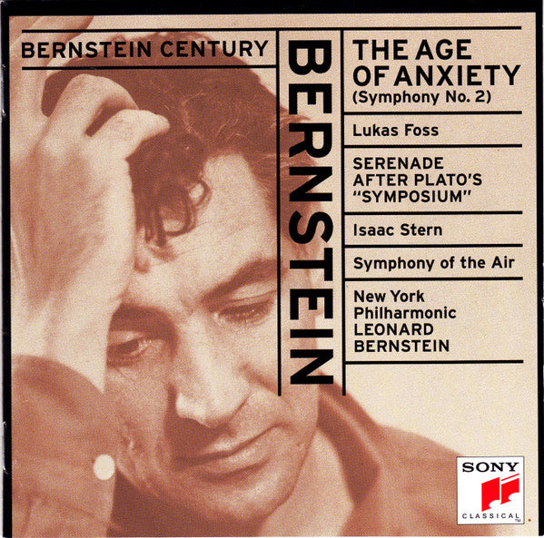 BERNSTEIN, LEONARD  - AGE OF ANXIETY-REMASTERED