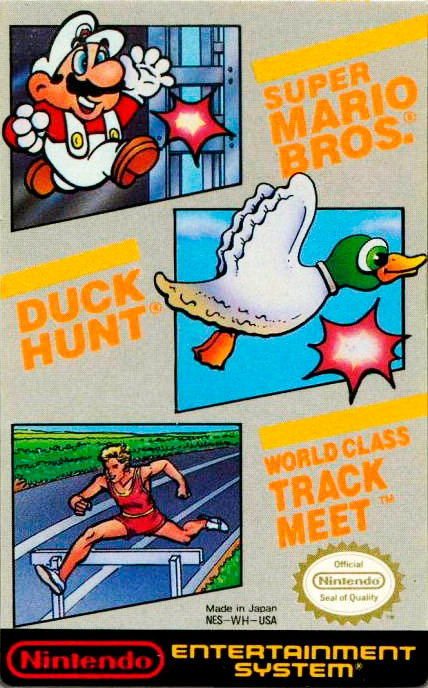 SUPER MARIO BROS./DUCK HUNT/WORLD CLASS  - NES (W/BOX)