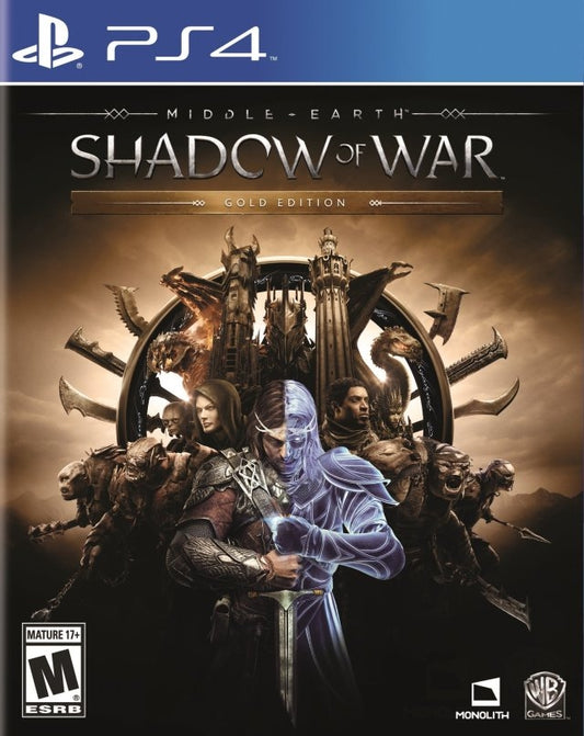 MIDDLE-EARTH: SHADOW OF WAR (GOLD EDITIO  - PS4