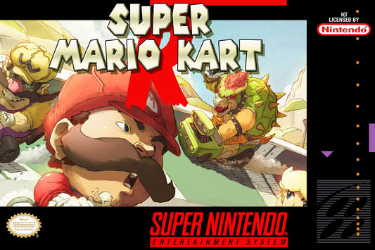 SUPER MARIO KART  - SNES