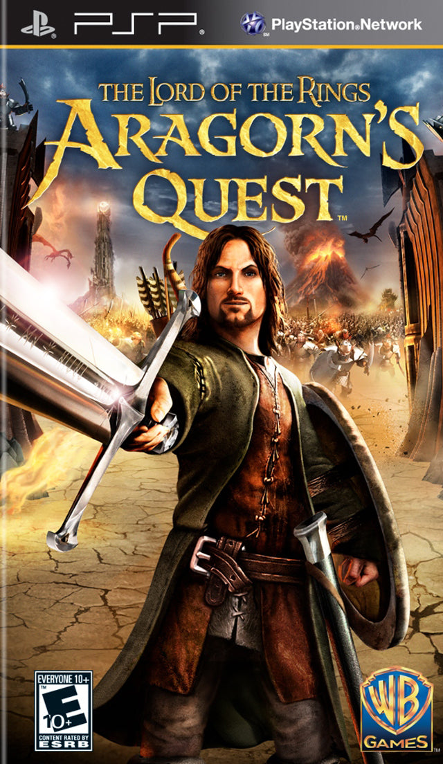 LORD OF THE RINGS: ARAGORN'S QUEST  - PSP