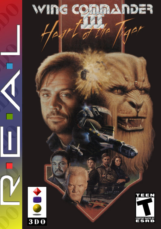 WING COMMANER III: HEART OF THE TIGER  - 3DO