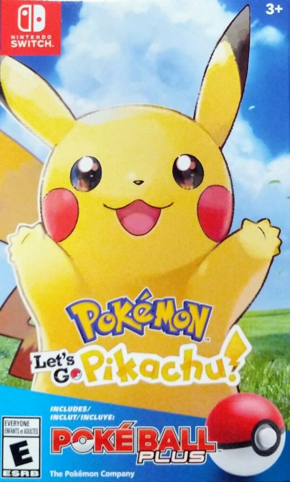 POKEMON: LET'S GO PIKACHU (W/POKEBALL)  - SWITCH