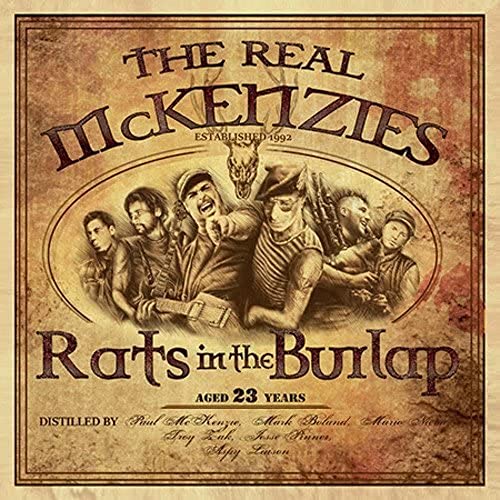 REAL MCKENZIES, THE - RATS IN THE BURLAP (CD)