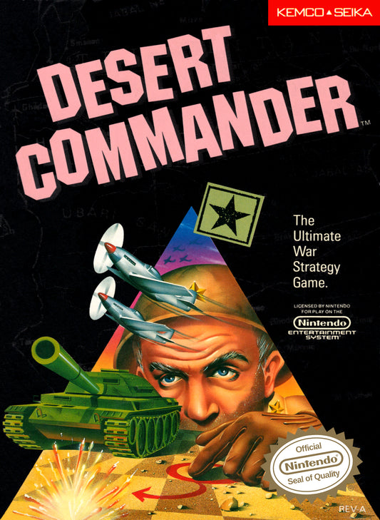 DESERT COMMANDER  - NES