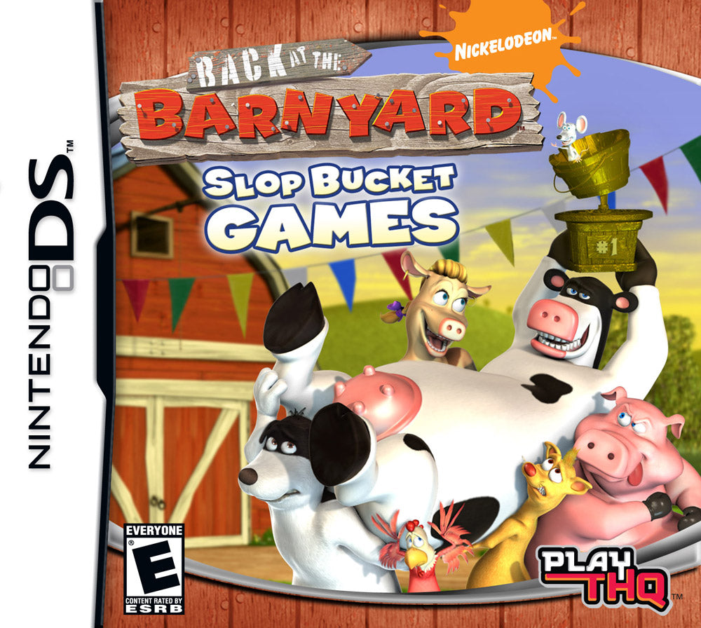 BACK AT THE BARNYARD: SLOP BUCKET GAMES  - DS