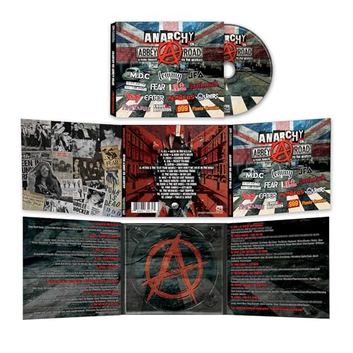 VARIOUS ARTISTS - ANARCHY ON ABBEY ROAD - A PUNK TRIBUTE TO THE BEATLES (CD)