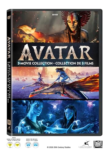 AVATAR: FIRE AND ASH/ AVATAR: THE WAY OF WATER/ AVATAR - BILINGUAL - MULTI-FEATURE (3 DISC) - DVD