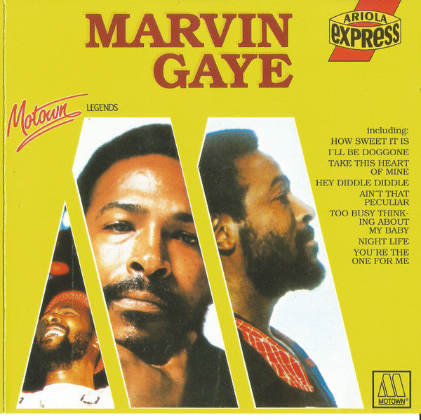 GAYE, MARVIN  - MOTOWN LEGENDS