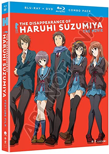 THE DISAPPEARANCE OF HARUHI SUZUMIYA: THE MOVIE [BLU-RAY + DVD]